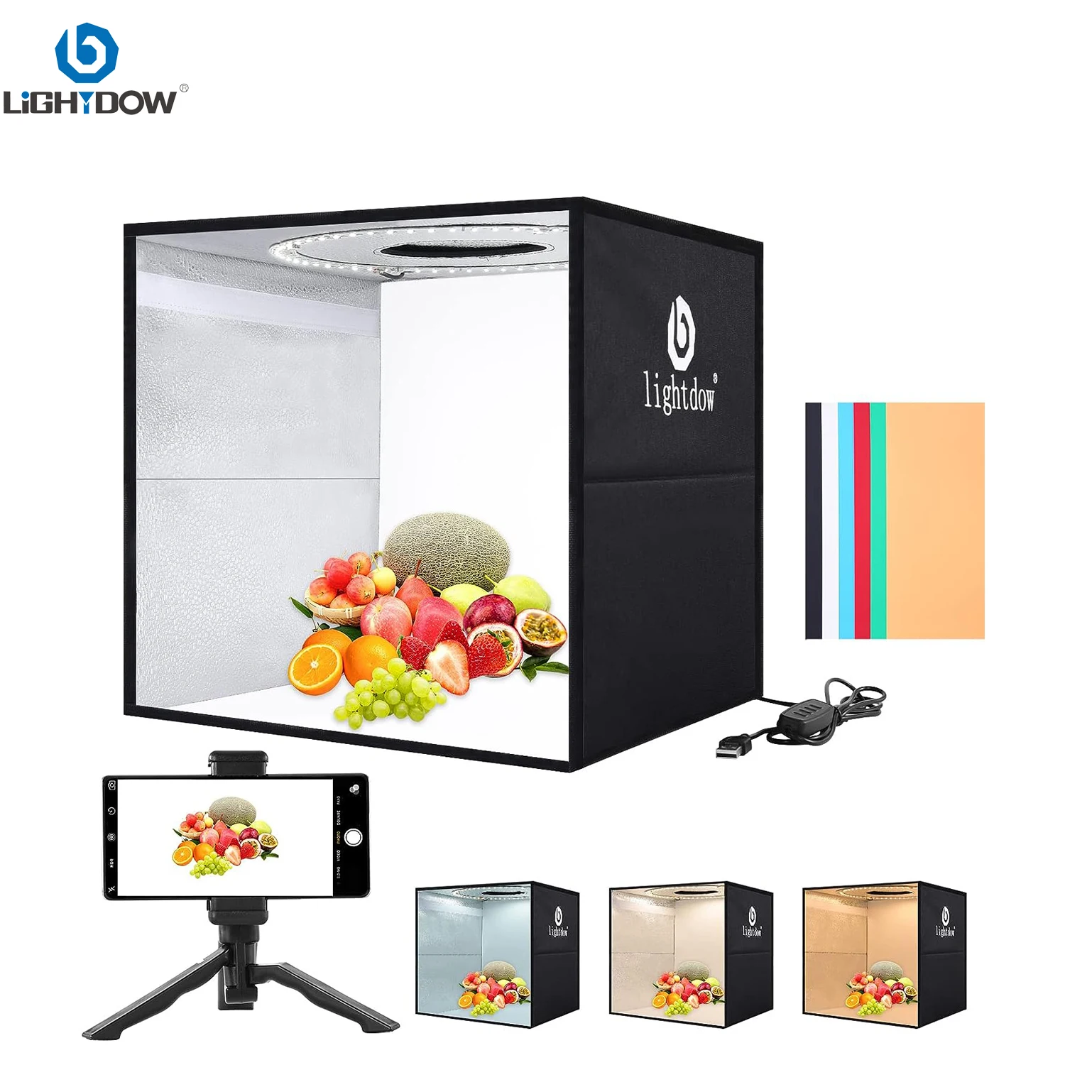 Lightdow Dimmable Photo Box LE - Photography Lighting For Products recension och pris