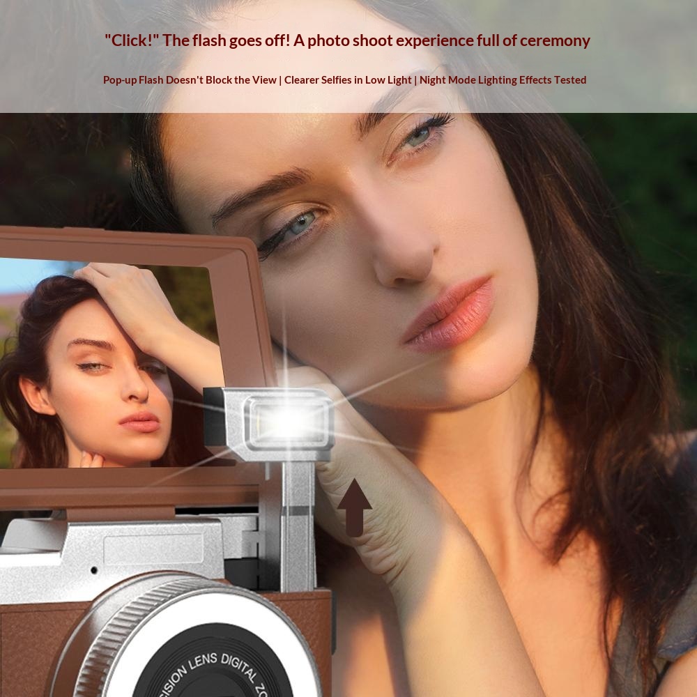 4K 64MP Digital Camera for Pho - Lighting In Photography For Beginners recension och pris
