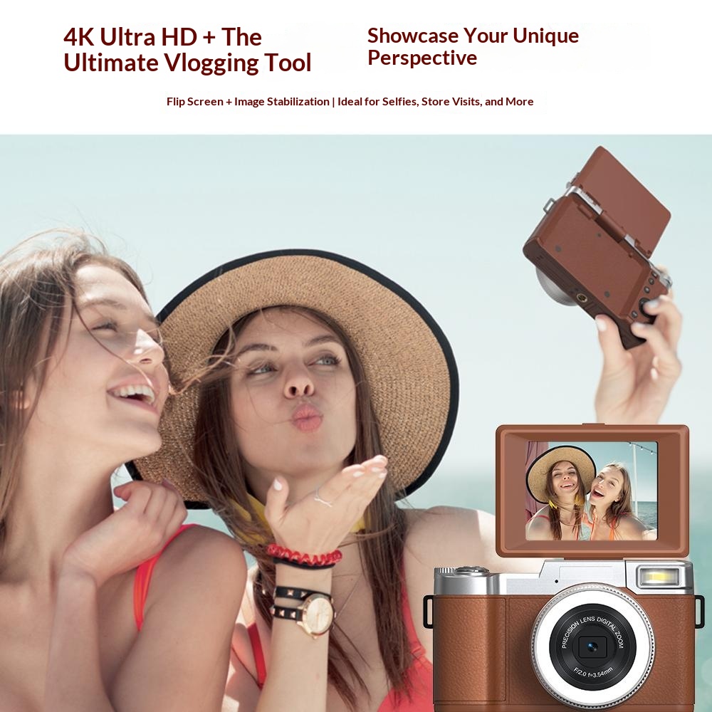 4K 64MP Digital Camera for Pho - Lighting In Photography For Beginners recension och pris