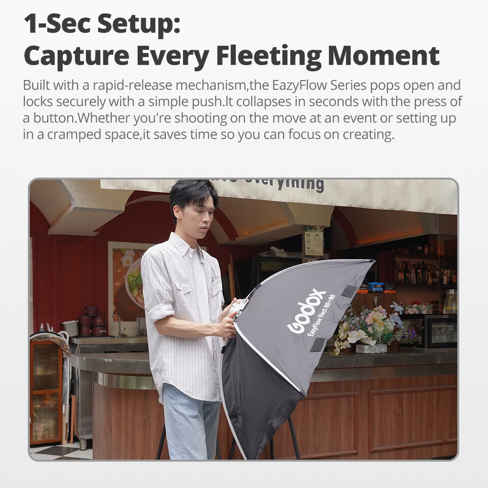 Godox EazyFlow series Foldable - Photography Lighting Mount recension och pris